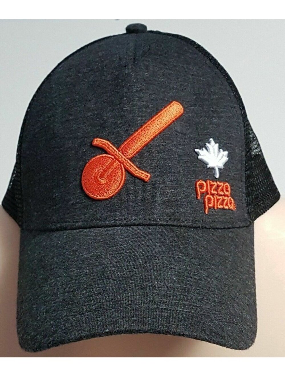 BASEBALL CAP Pizza Pizza Hat Orange Cutting Wheel Canadian Maple Leaf Men's